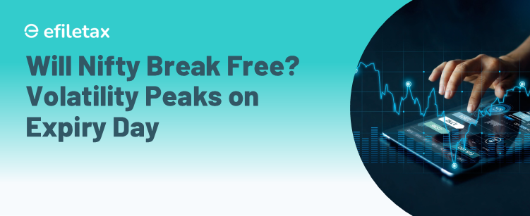 Will nifty Break Free? Volatitlty Peaks on Expiry Day