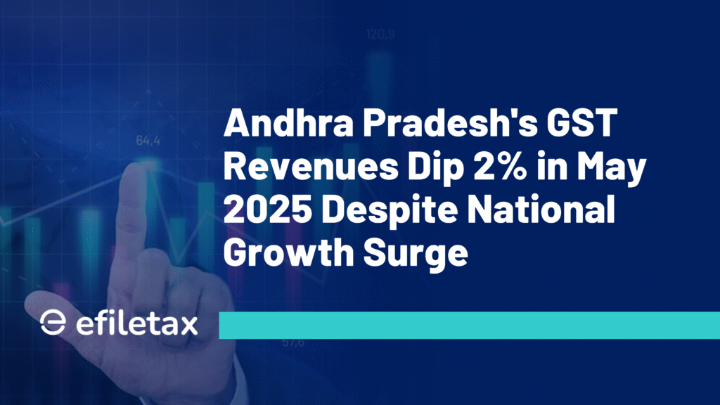 Andhra Pradesh's GST Revenues Dip 2% in May 2025 Despite National Growth Surge