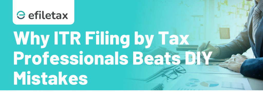Why ITR Filing by Tax Professionals Beats DIY Mistakes