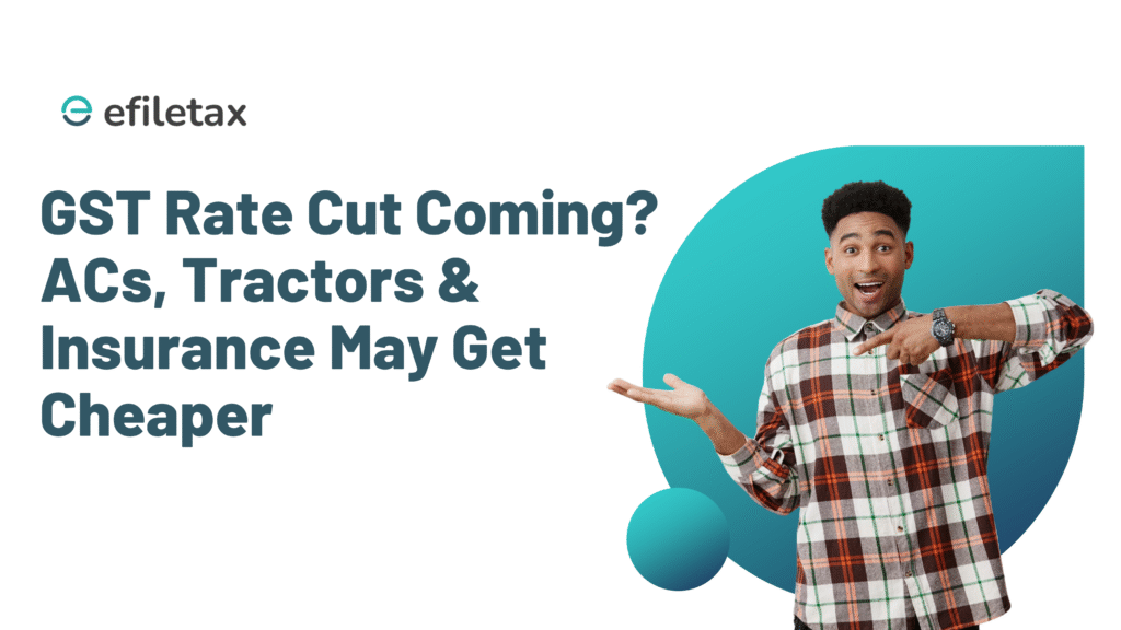 GST Rate Cut Coming? ACs, Tractors & Insurance May Get Cheaper